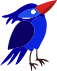 Post box communcation Bird Post box communcation Bird