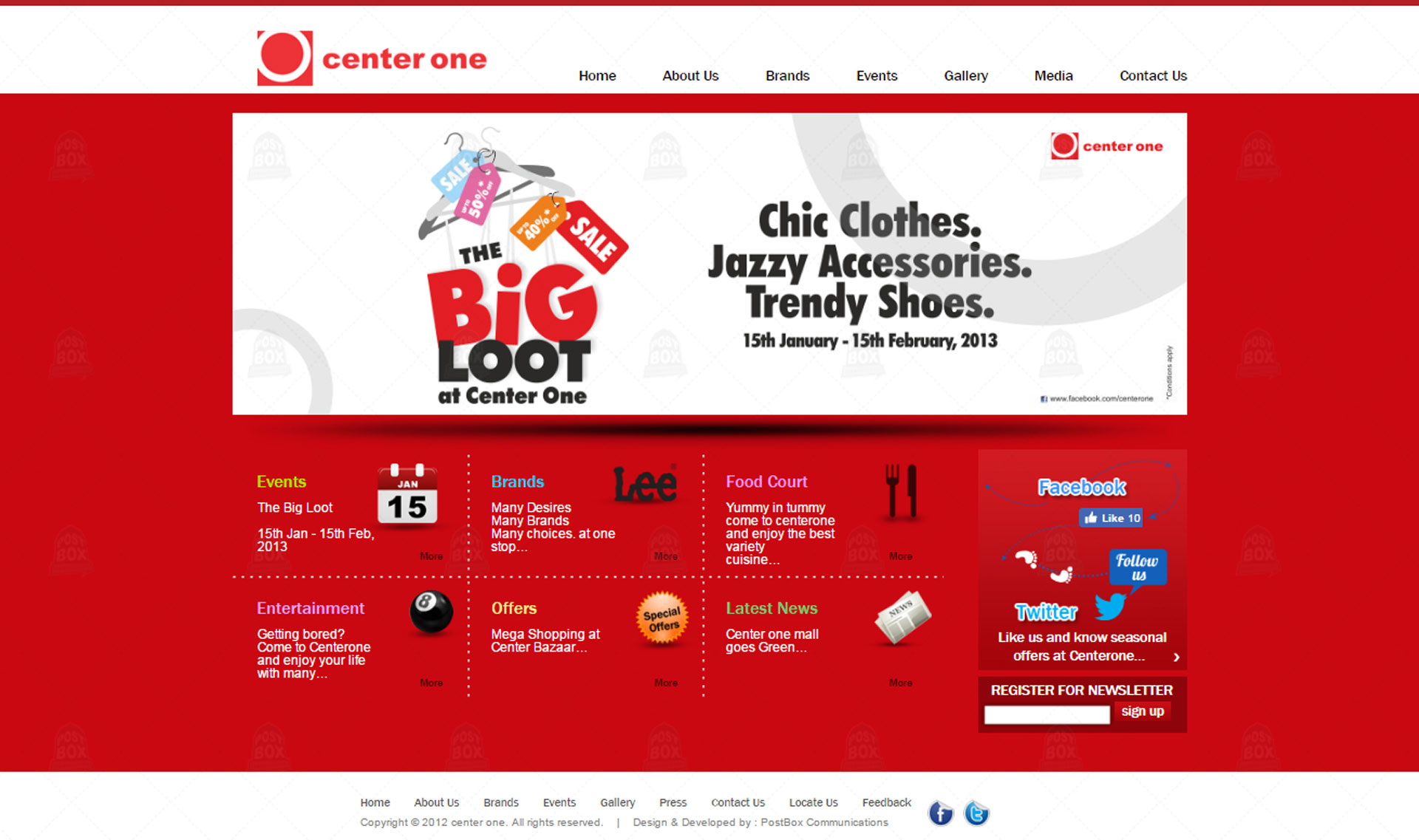 Center One Mall Website1