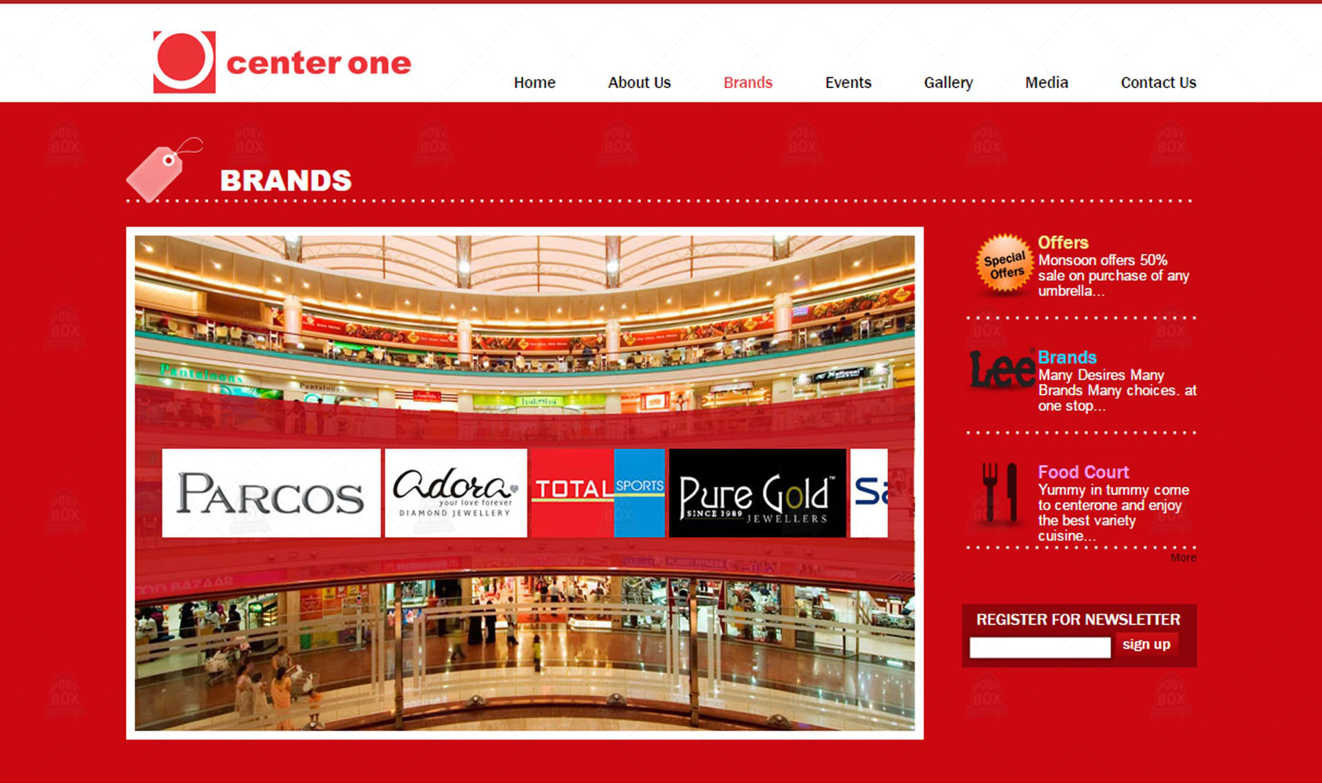 Center One Mall Website2