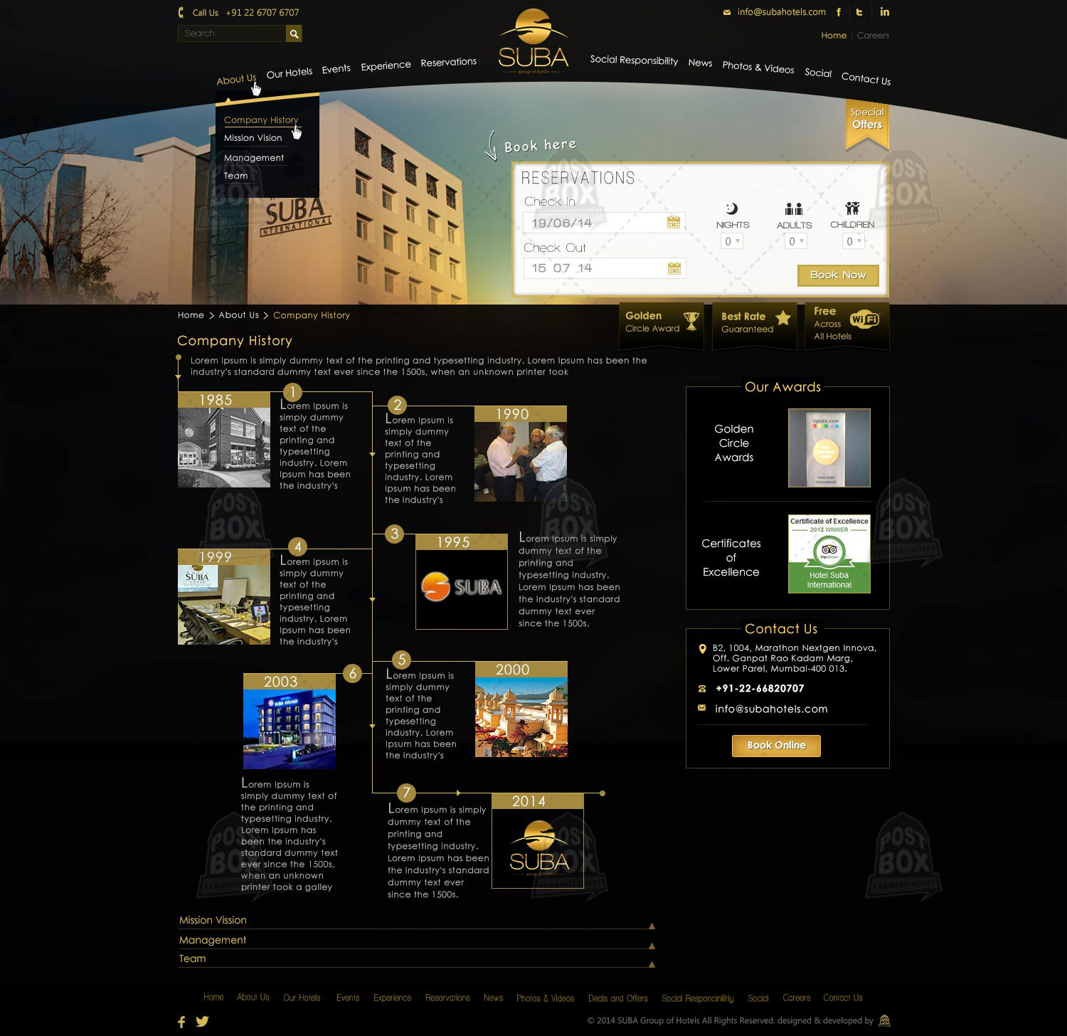 Suba Hotel Website1