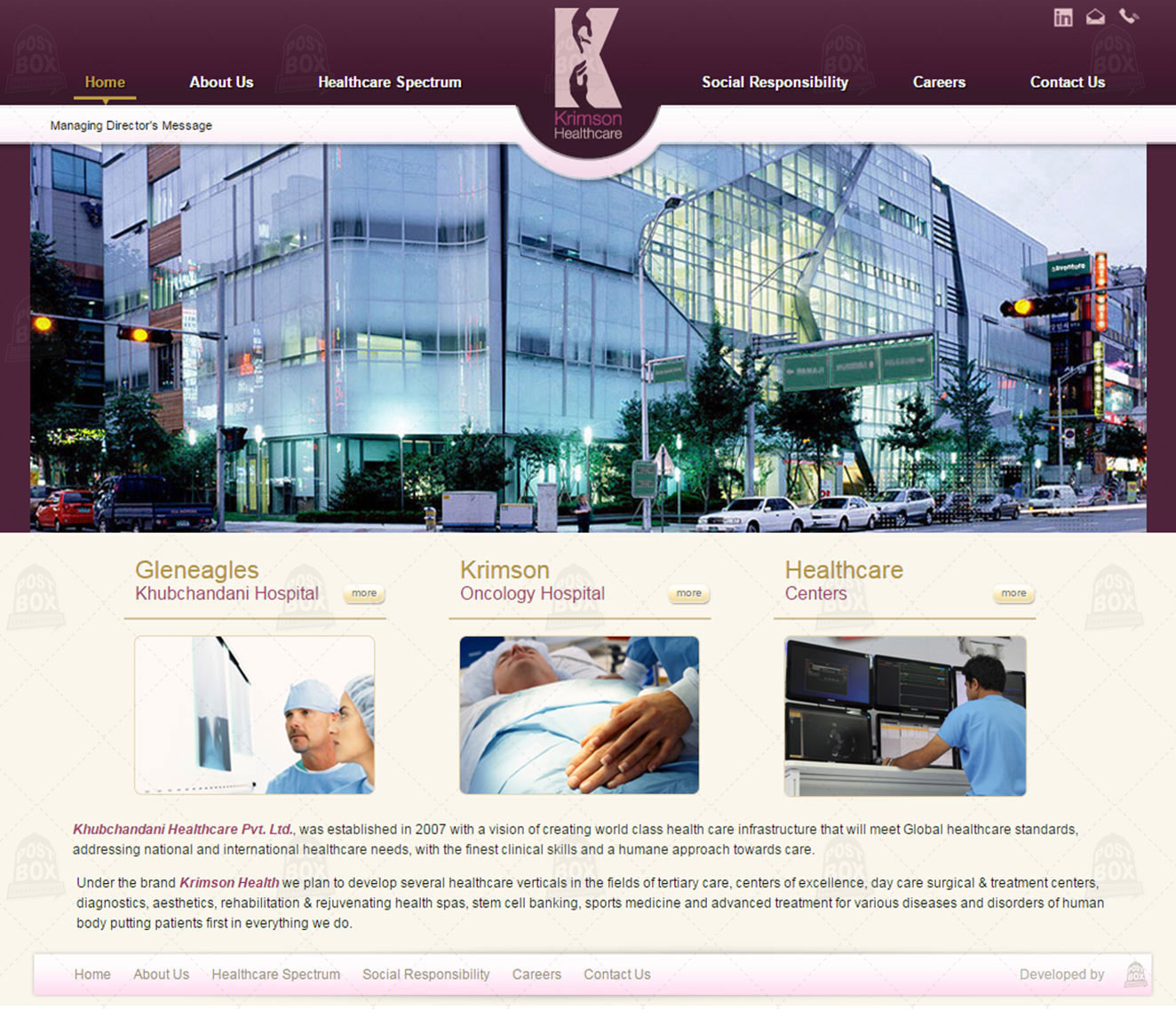 Krimson Website1
