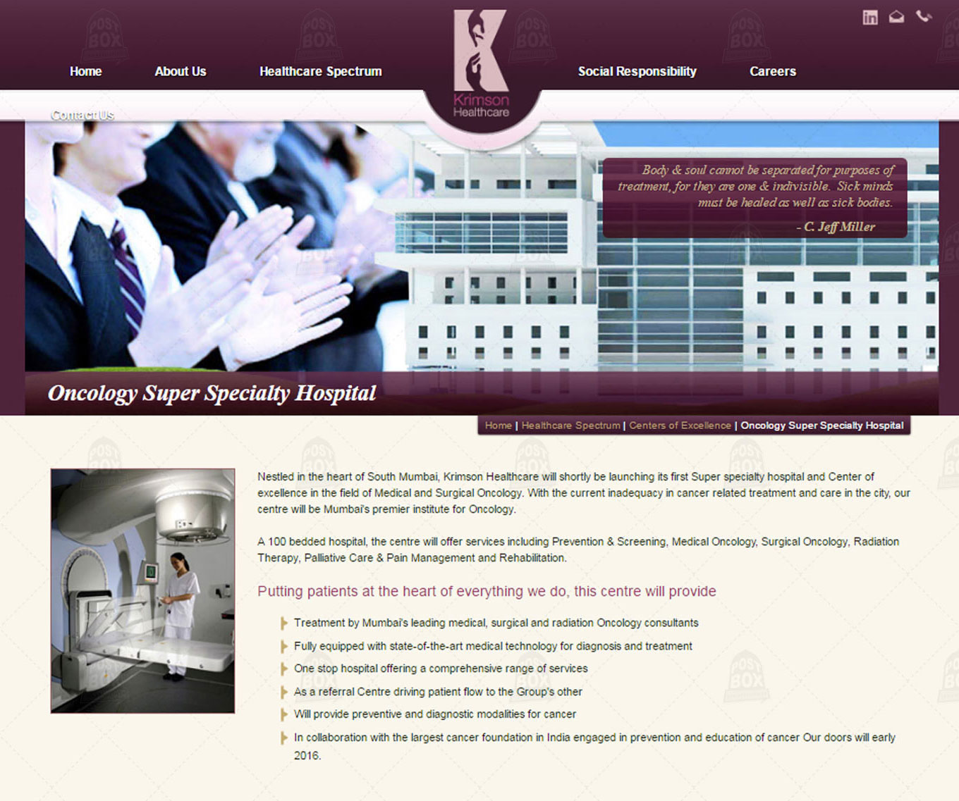 Krimson Website2