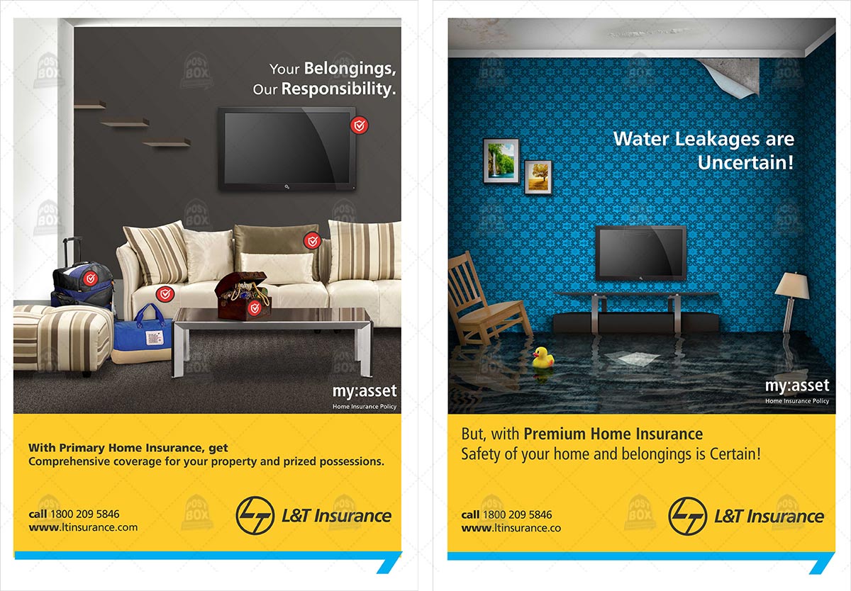 Creative Development for L&T General Insurance 